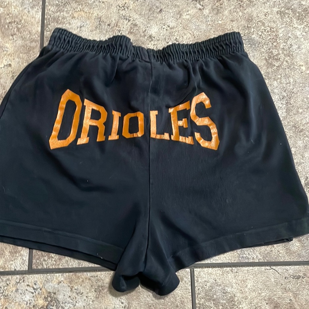 Vintage Orioles jersey shorts small / medium